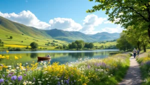 Scenic view of the Lake District, perfect for nature-loving seniors