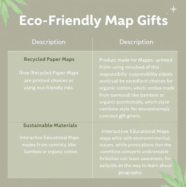 map gifts