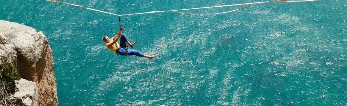 Zip-lining in cabo san lucas